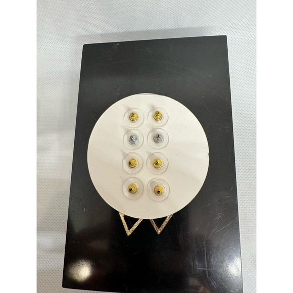 SET OF 4 NEW Earrings - 3 Pair of Studs, 1 Pair Little Dangles - Picture 3 of 3